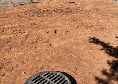 drainage in Sedona AZ landscape construction