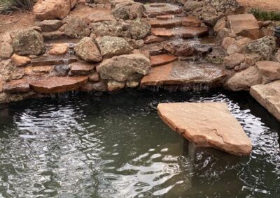 pond - water feature in Sedona landscape